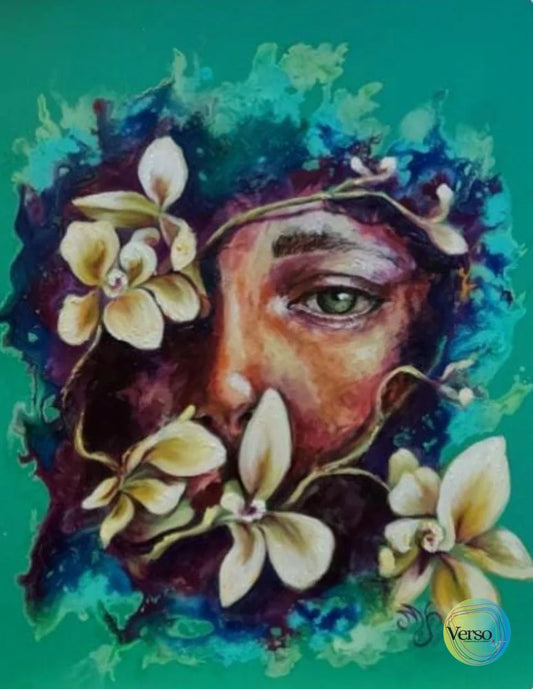 Velo de Vanilla 50 x 60 cm / Acrylic / Unframed, shipped in roll