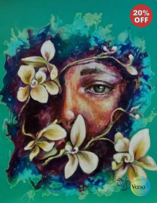 Velo de Vanilla 50 x 60 cm / Acrylic / Unframed, shipped in roll