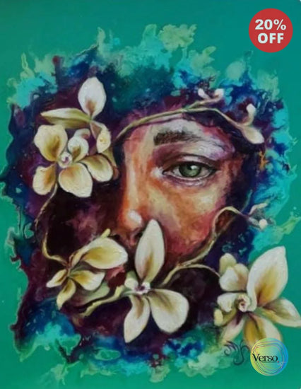 Velo de Vanilla 50 x 60 cm / Acrylic / Unframed, shipped in roll