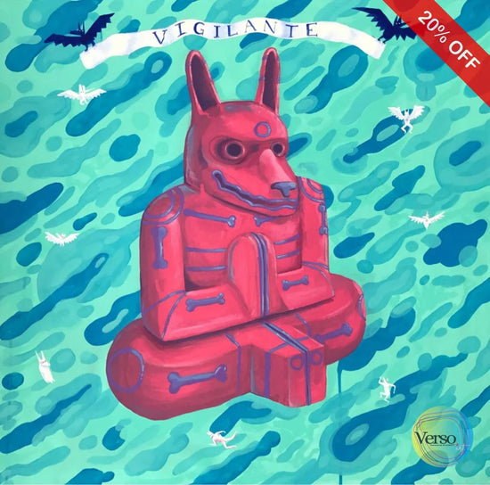 Vigilante 80 x 80 cm / Acrylic / Unframed, shipped in a roll