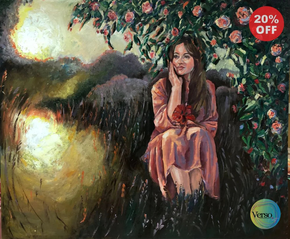 Warmth 150 x 120 cm / Oil / Unframed, shipped in roll