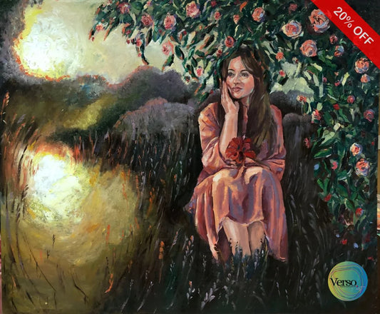 Warmth 150 x 120 cm / Oil / Unframed, shipped in roll