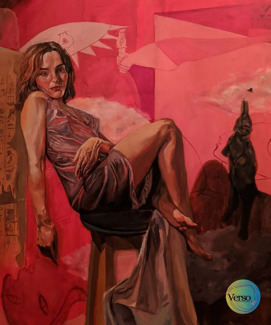 What Are We? - 100 x 120 cm / Oil / Unframed, shipped in a roll