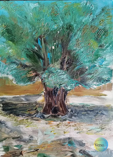 Willow 30 x 40 cm / Oil / Unframed, shipped in a roll