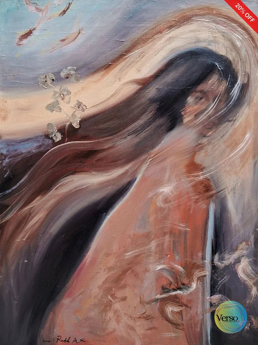 Windmill of Mind 60 x 80 cm / Oil / Unframed, shipped in a roll