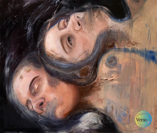 With and Against: As Opposite and As Equal 120 x 100 cm / Oil / Unframed, shipped in a roll