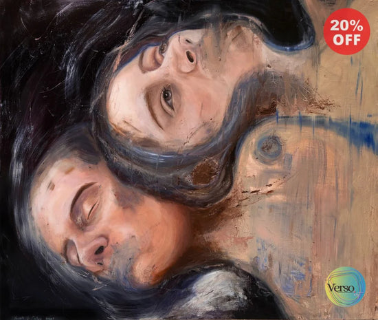 With and Against: As Opposite and As Equal - 120 x 100 cm / Oil / Unframed, shipped in a roll
