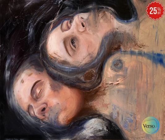 With and Against: As Opposite and As Equal 120 x 100 cm / Oil / Unframed, shipped in a roll