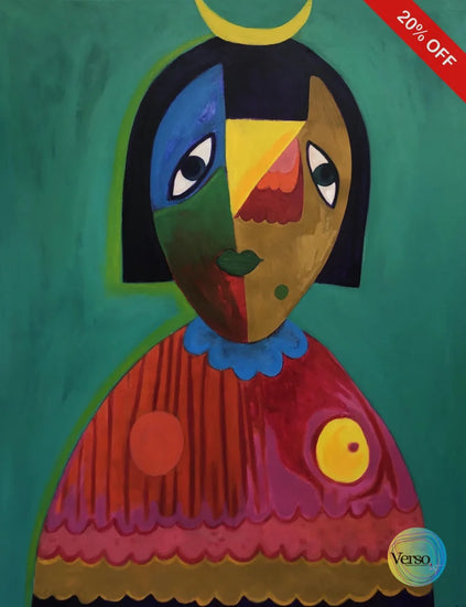 Women 80 x 120 cm / Oil / Unframed, shipped in a roll